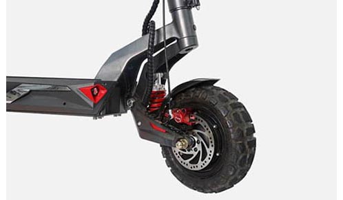 dual motor folding electric scooter