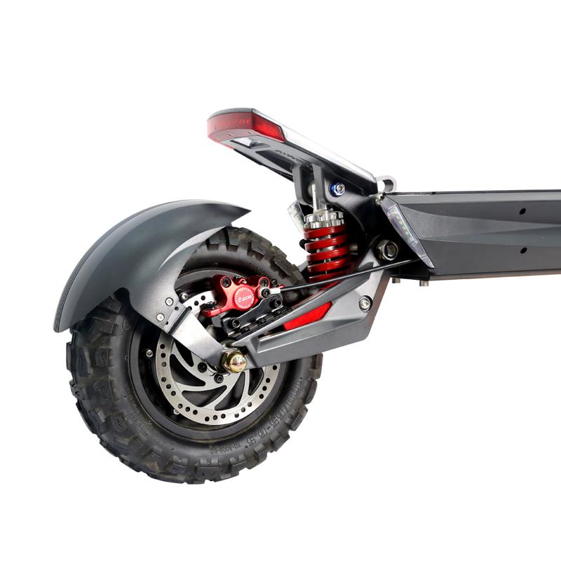 Folding powerful dual motor electric scooter
