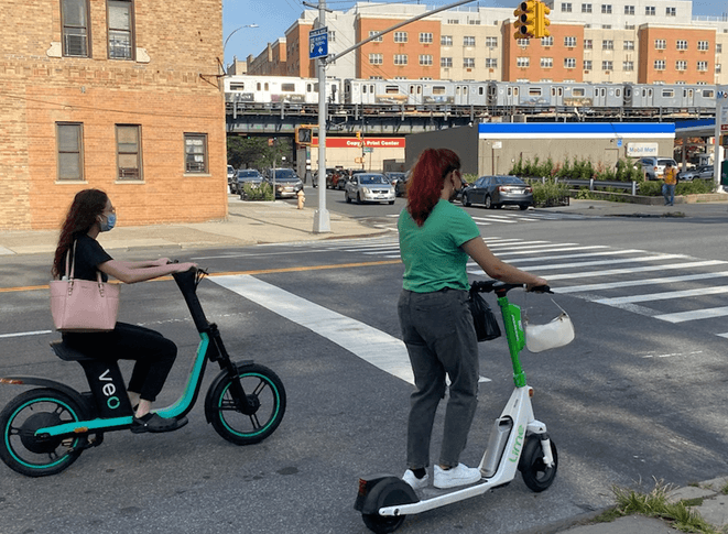 Lancio del programma pilota di condivisione di scooter nel Bronx
